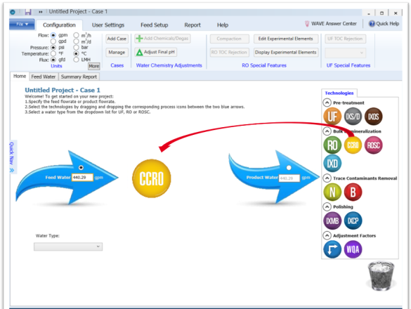Adding CCRO icon into the WAVE Home Window