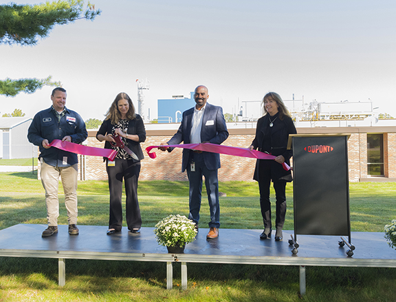 DuPont hosts ribbon-cutting for new medical elastomer mixers