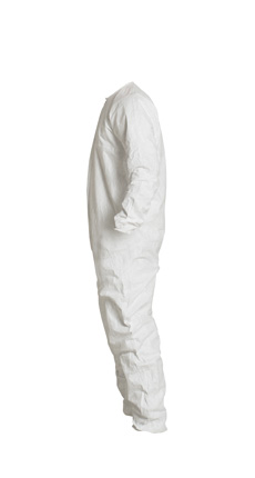 DuPont 89012-834 Tyvek IsoClean 4X-Large Chemical Resistant Coverall NEW 