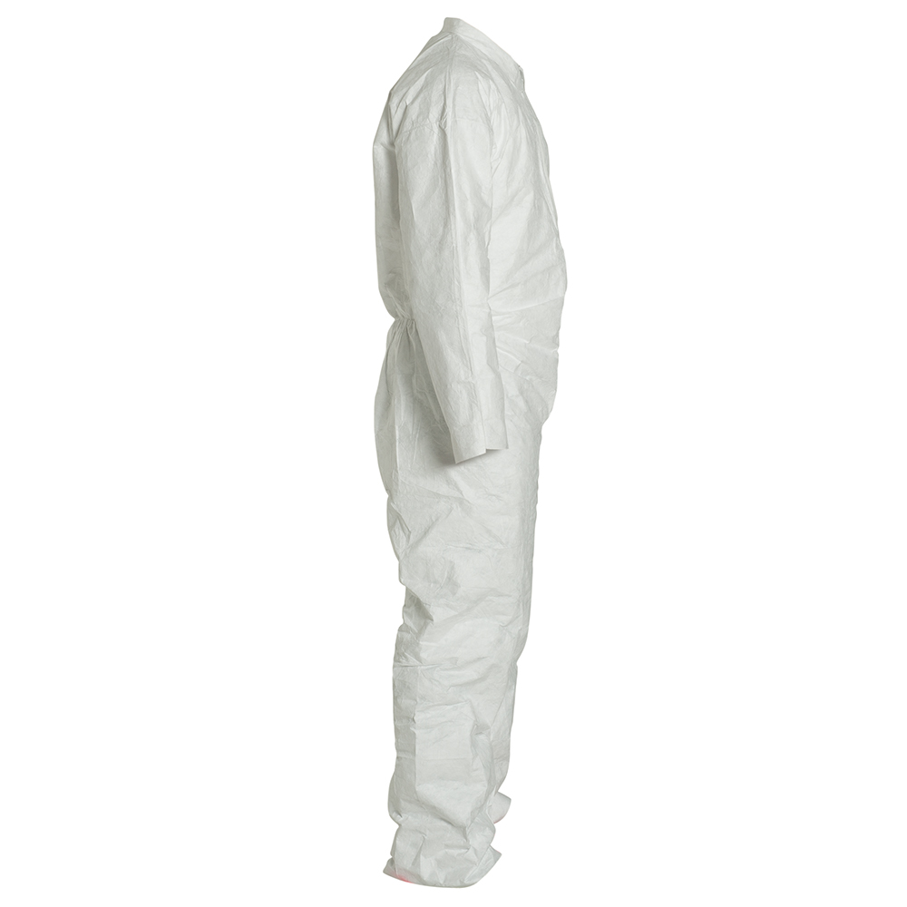 Size XL TY120S Case of 25 DuPont Tyvek 400 Coverall with Collar 