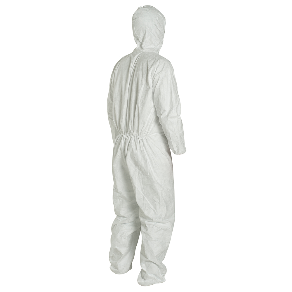 6 Size 2xl for sale online Dupont Ty120 Tyvek 400 Coveralls White W/ Open Wrists and Ankles 