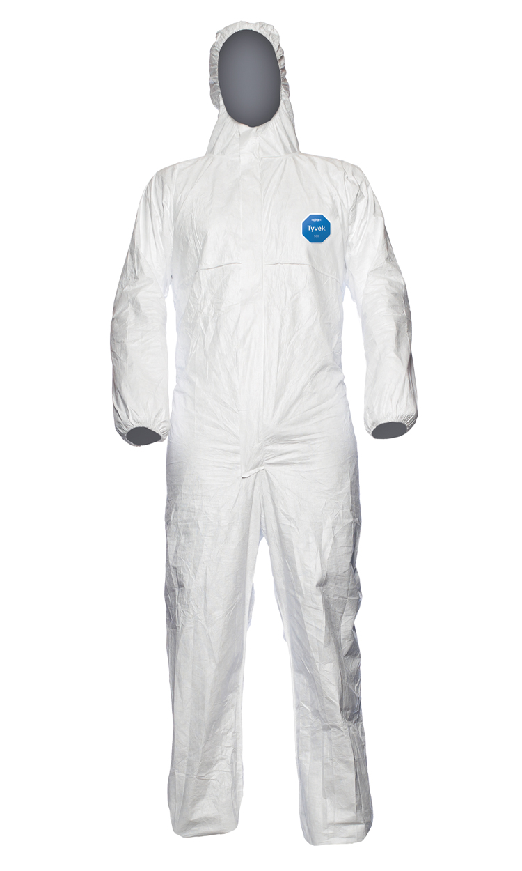 Dupont TY122SWH2X002500 Hooded Tyvek 400 Coverall White BOOTS 2xl Case 25 for sale online 
