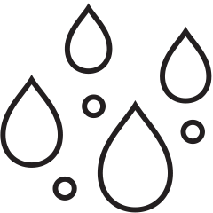 Water- & weather-resistant icon